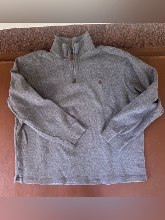 Polo Ralph Lauren Other - Polo by Ralph Lauren Gray Quarter -Zip Pullover Sweater - Men’s XXL